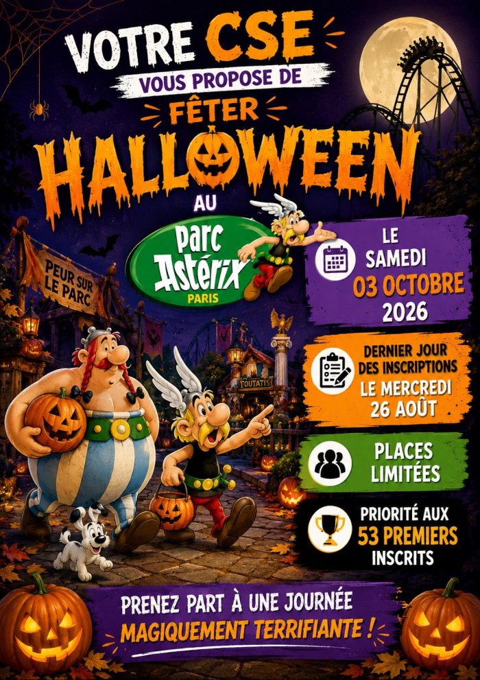 HALLOWEEN  AU  PARC  ASTERIX